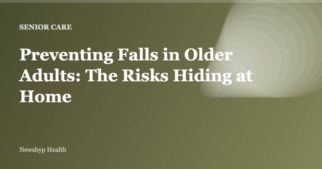 Preventing Falls in Older Adults: The Risks Hiding at Home